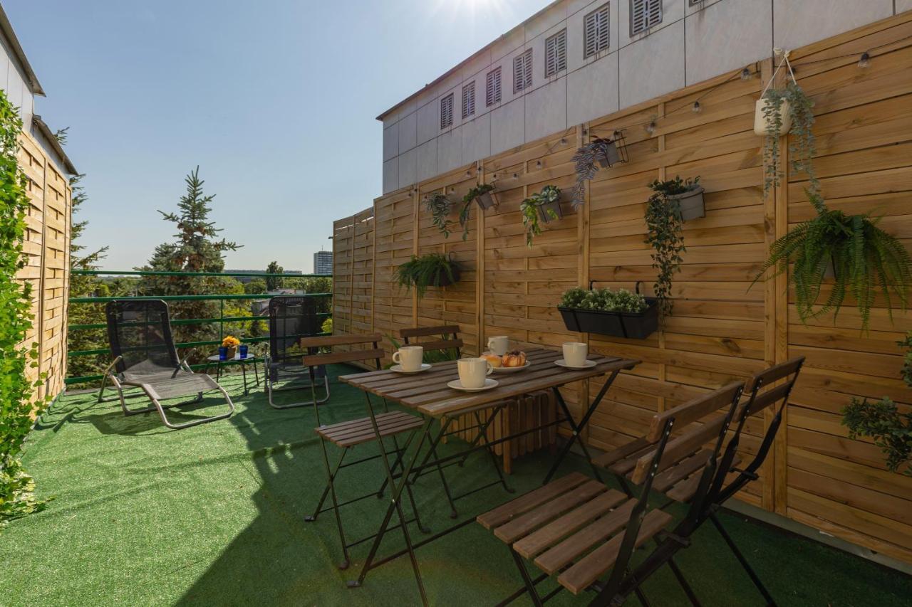 ורשה Metro Plac Wilsona Apartments Mickiewicza By Noclegi Renters מראה חיצוני תמונה